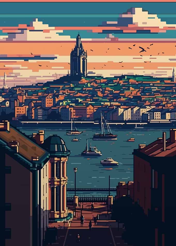 Dundee Pixel art
