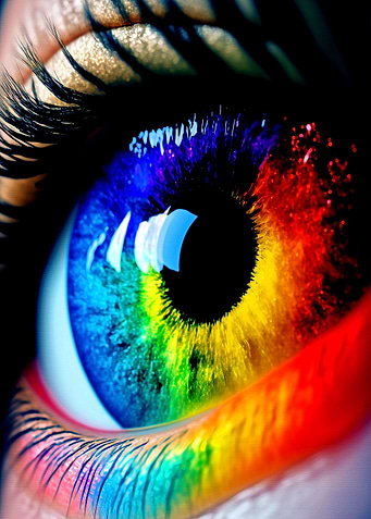 Colorful Eye
