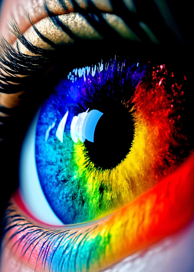 Colorful Eye
