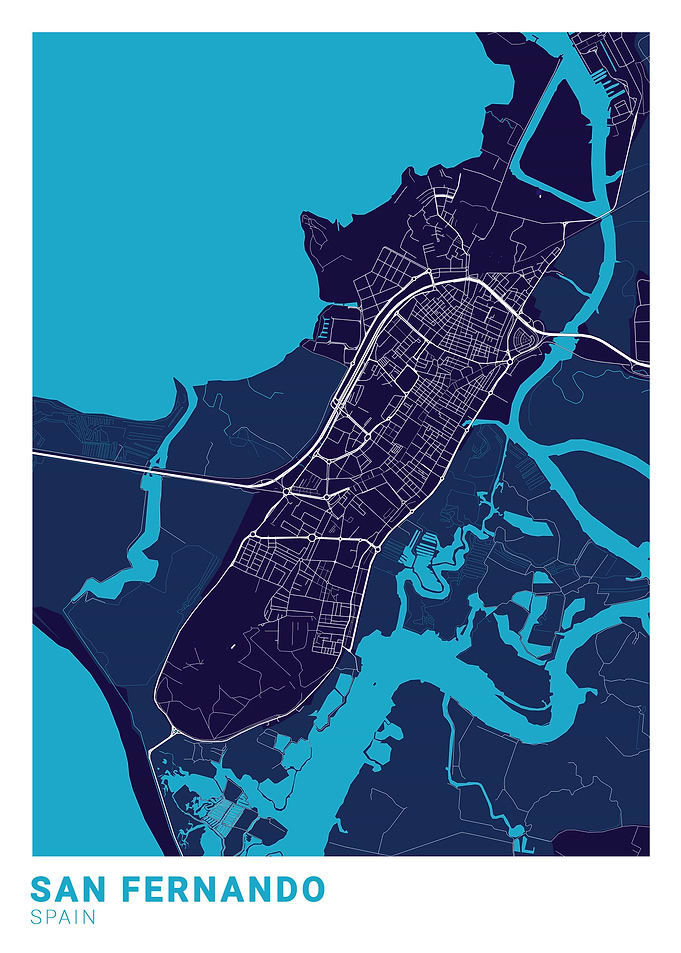 San Fernando City Map