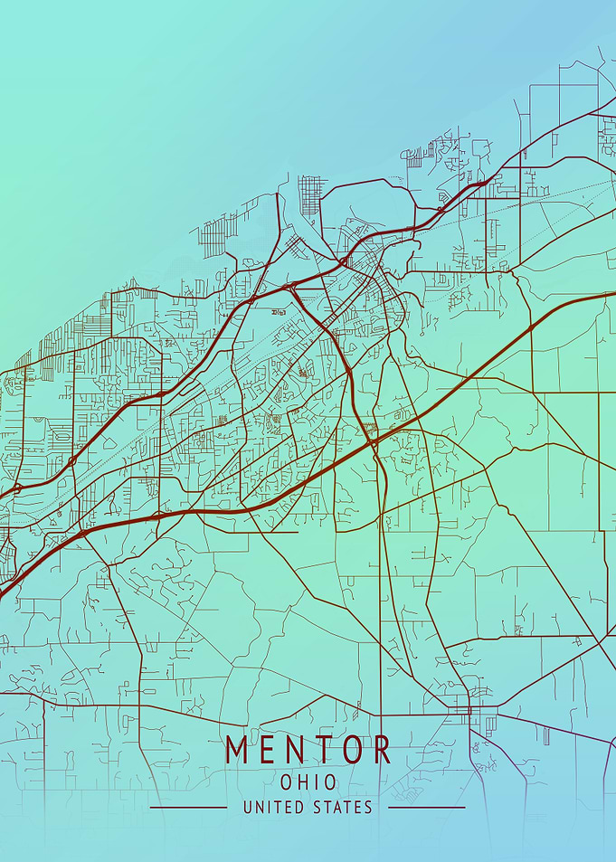 Mentor USA City Map