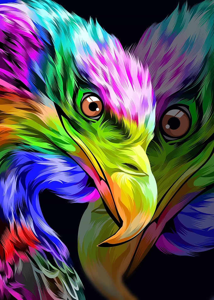 EAGLE WATERCOLOR