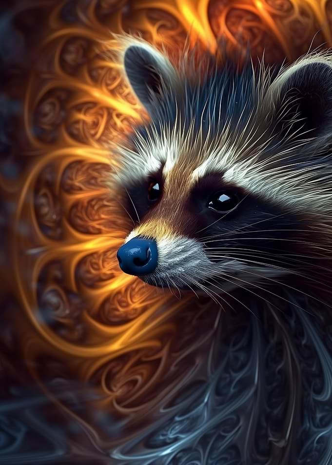 Abstract Racoon