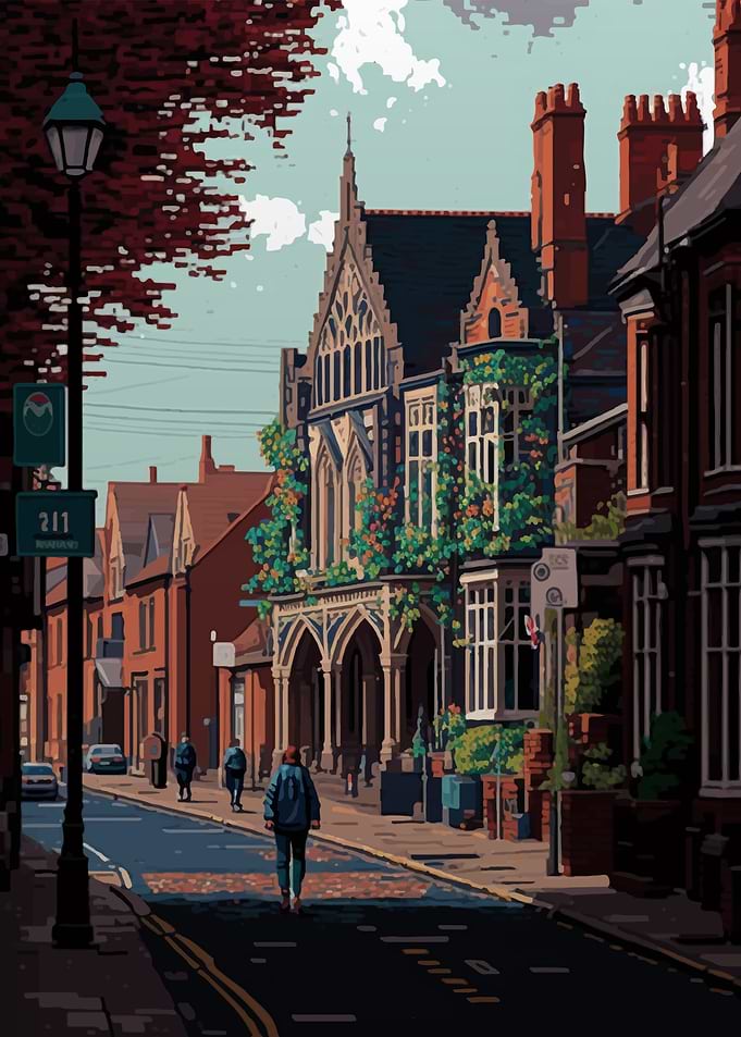 Leicester Pixel art