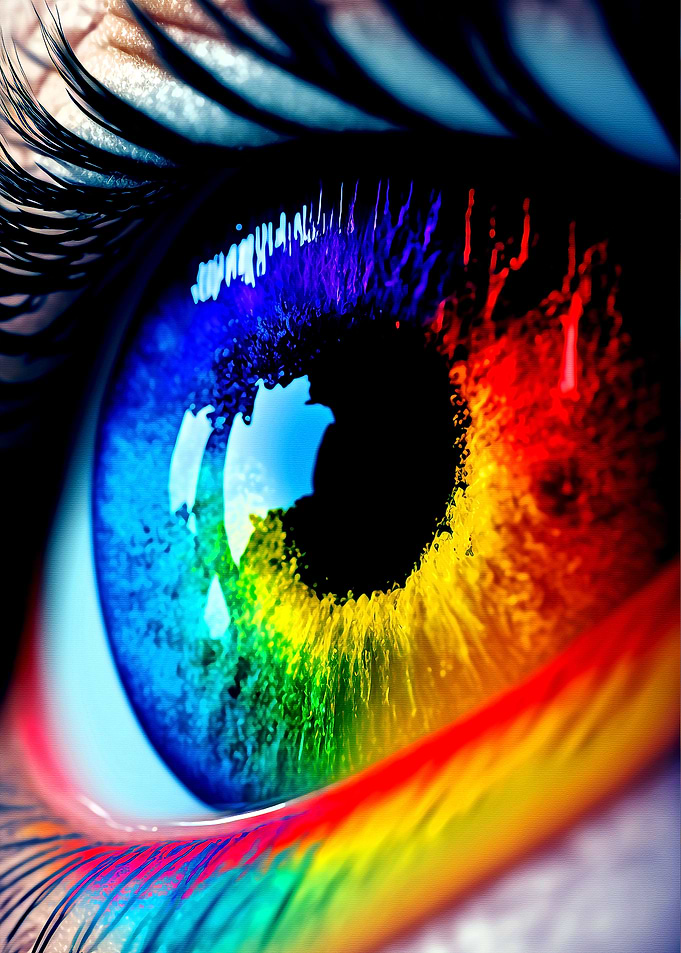Colorful Eye