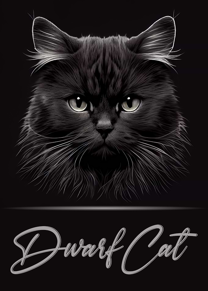 Dwarf Cat Portrait