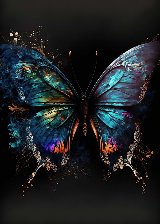 Colorful butterfly