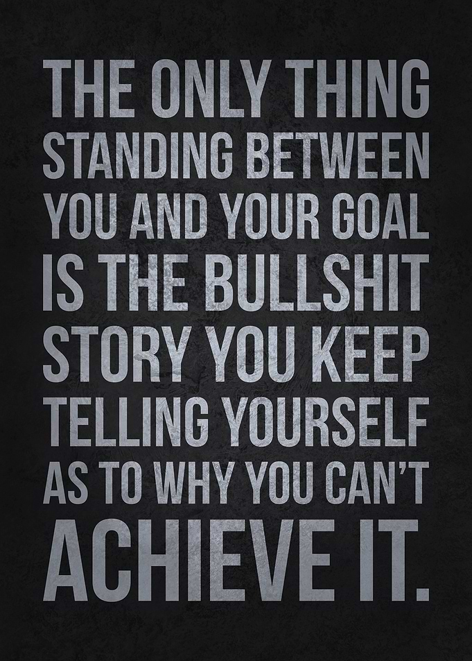 You vs Your Goal