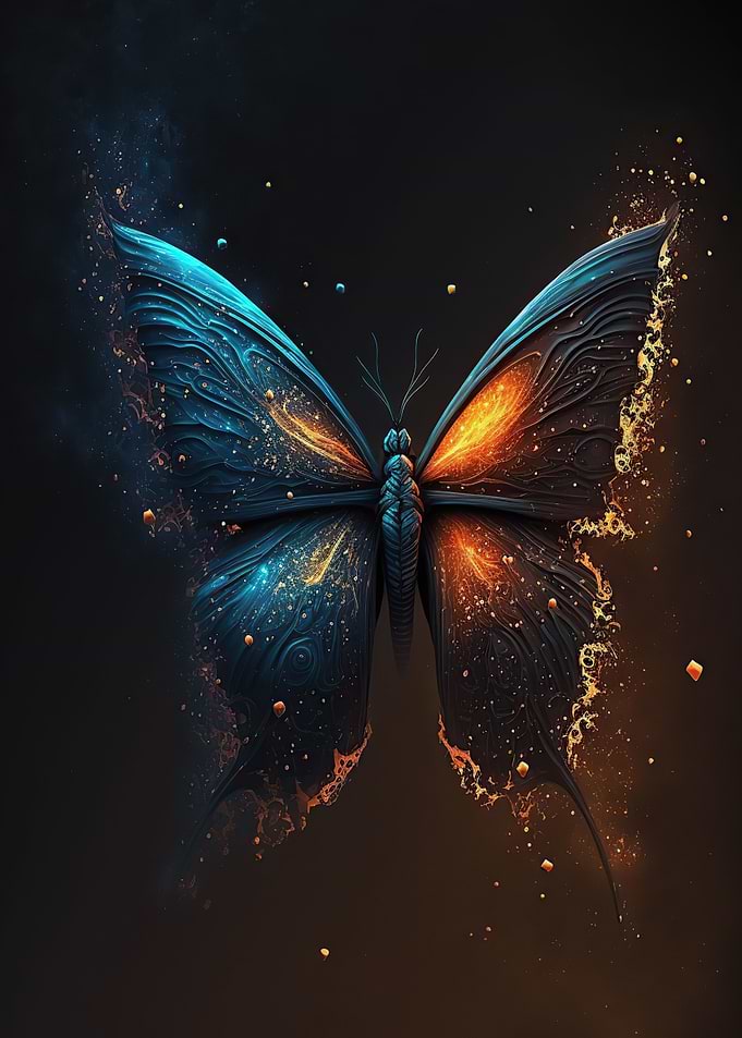 Colorful butterfly