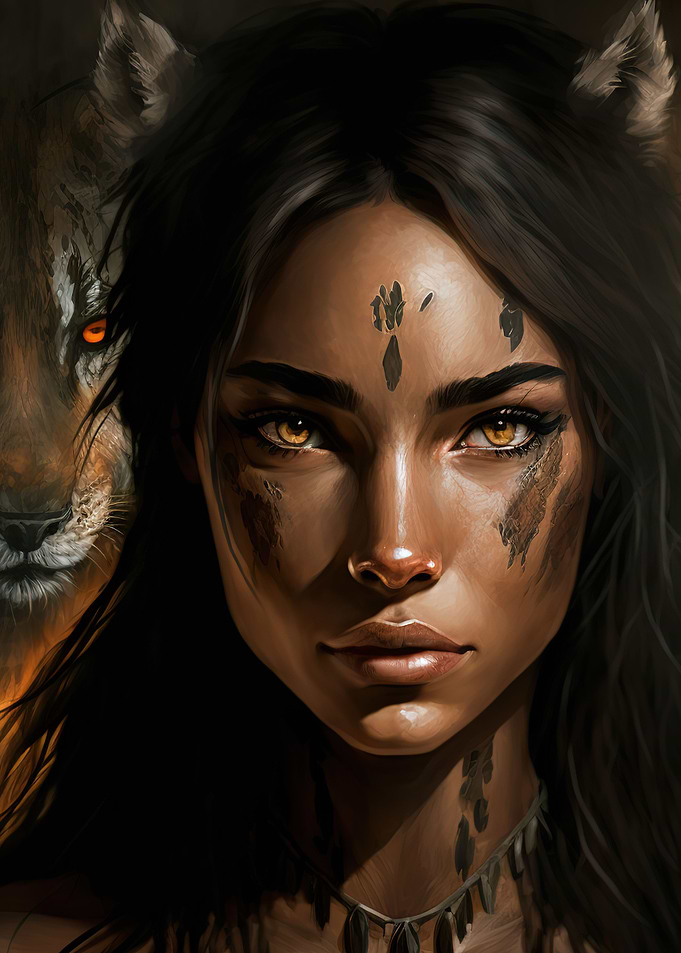 beautiful amazon woman