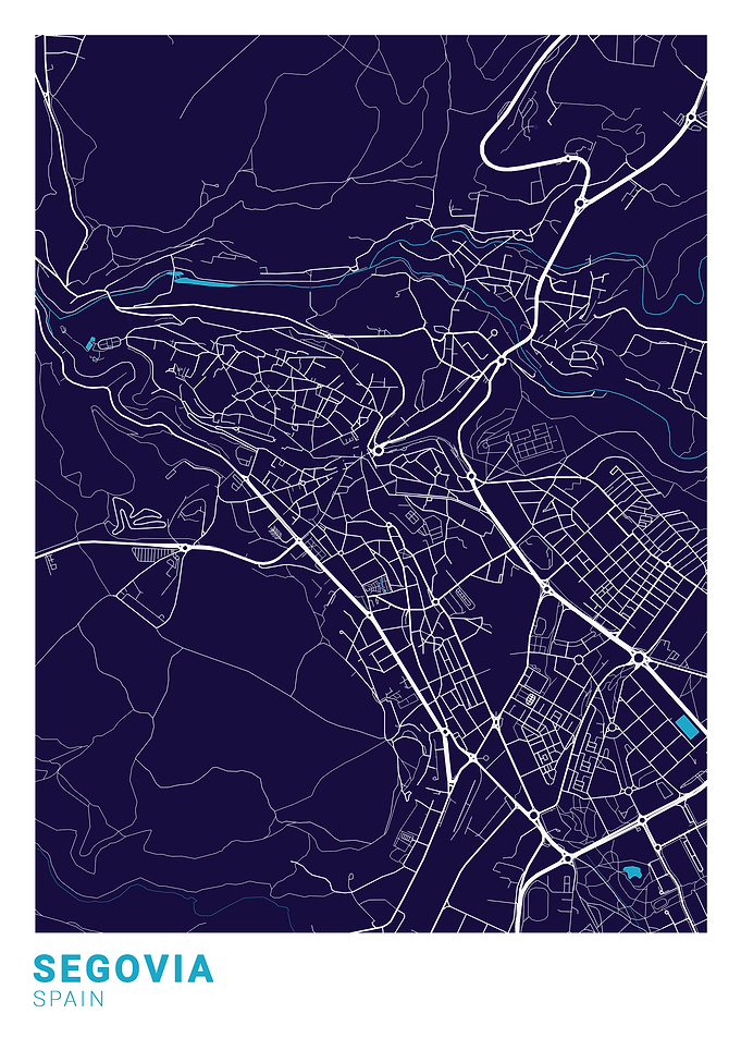 Segovia City Map