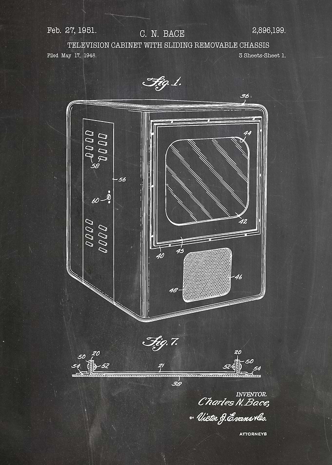 Television cabinet 1951