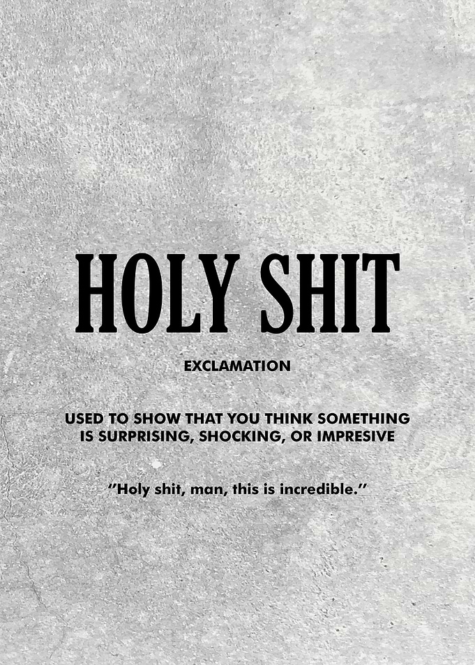 Holy Shit Motivational