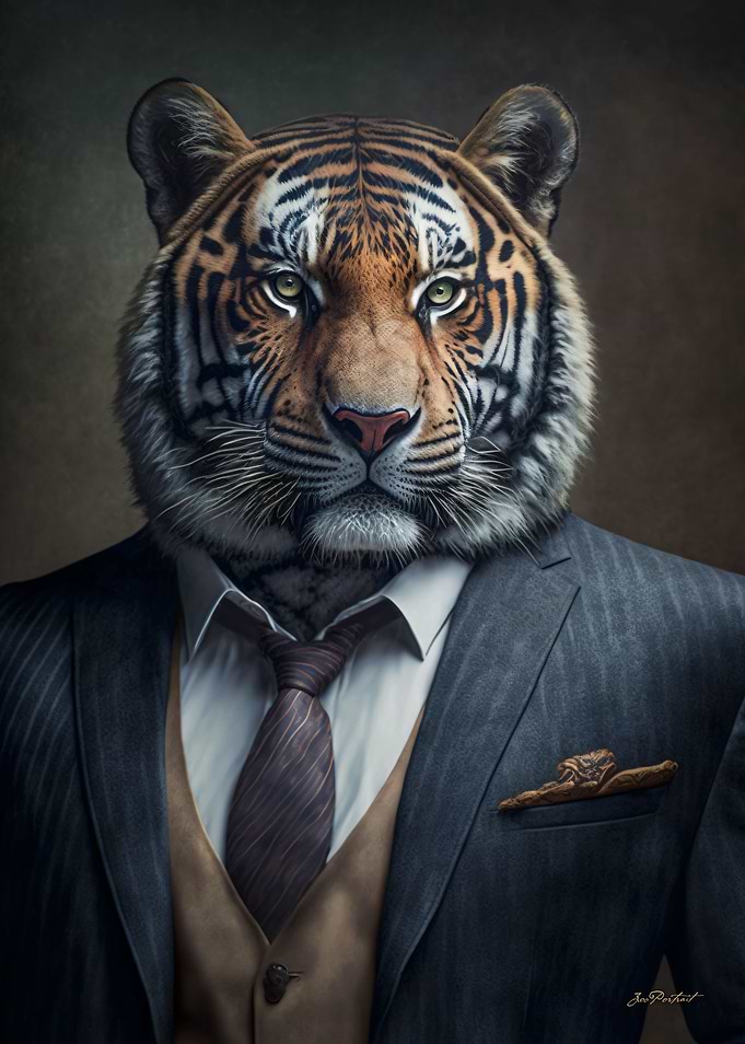 Tiger Portrait