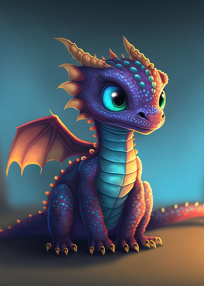 cute cartoon dinosaur