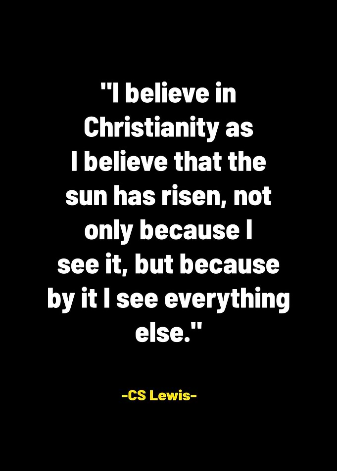 Lewis Quotes about Believe