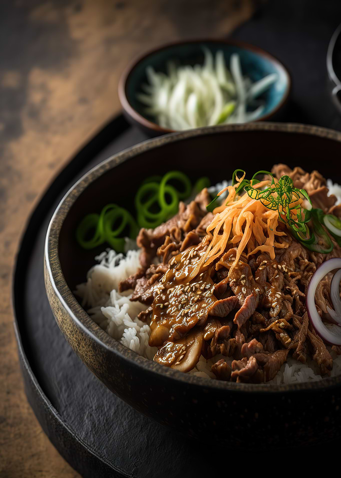 gyudon rice