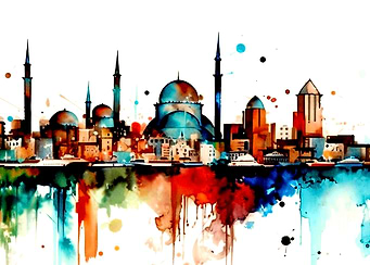 Watercolor City