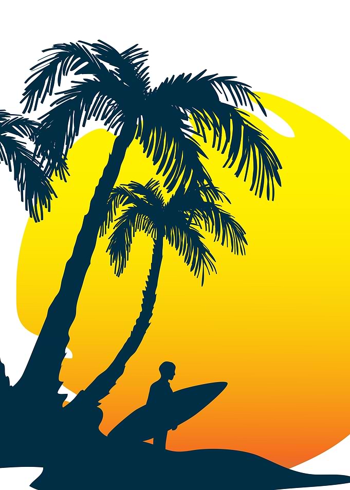 TROPICAL SUNSET BEACH