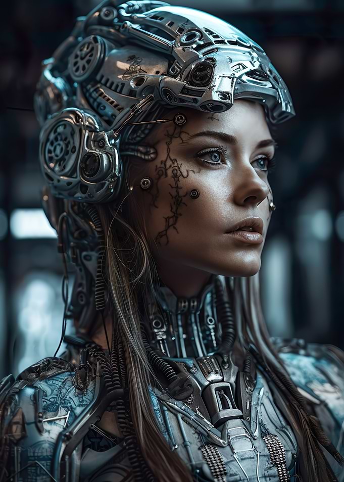 Future Robotic Girl
