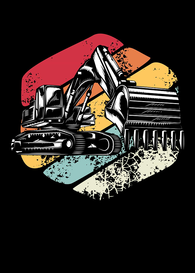 Retro Excavator