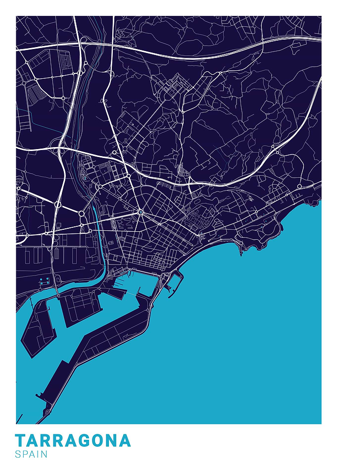 Tarragona City Map