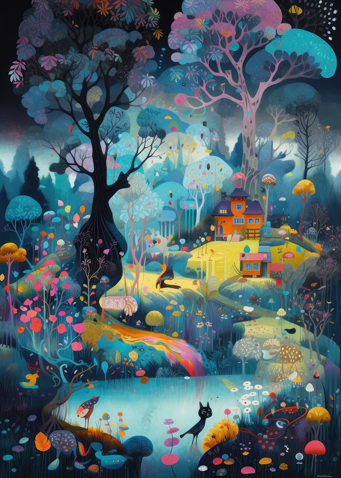 Magical Drawing Art