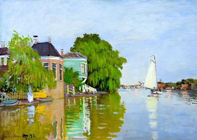 Claude Monet Achterzaan
