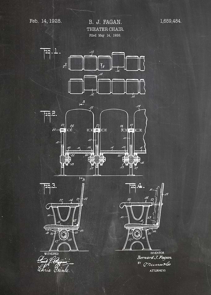 movie theater chair design