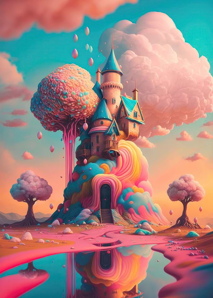 Candyland for kids room