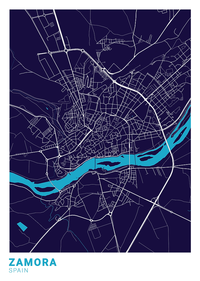 Zamora City Map