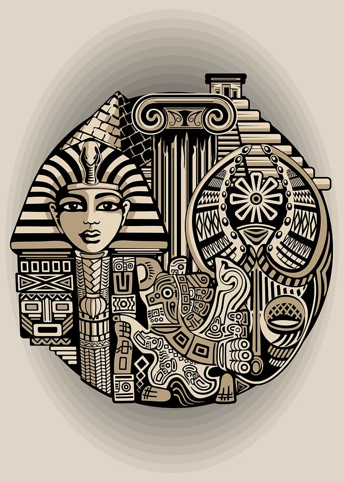 Ancient Symbols Art