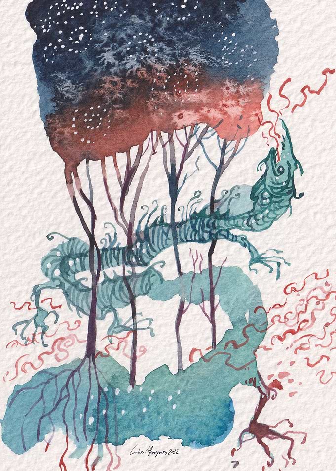 Dragon in the Forest
