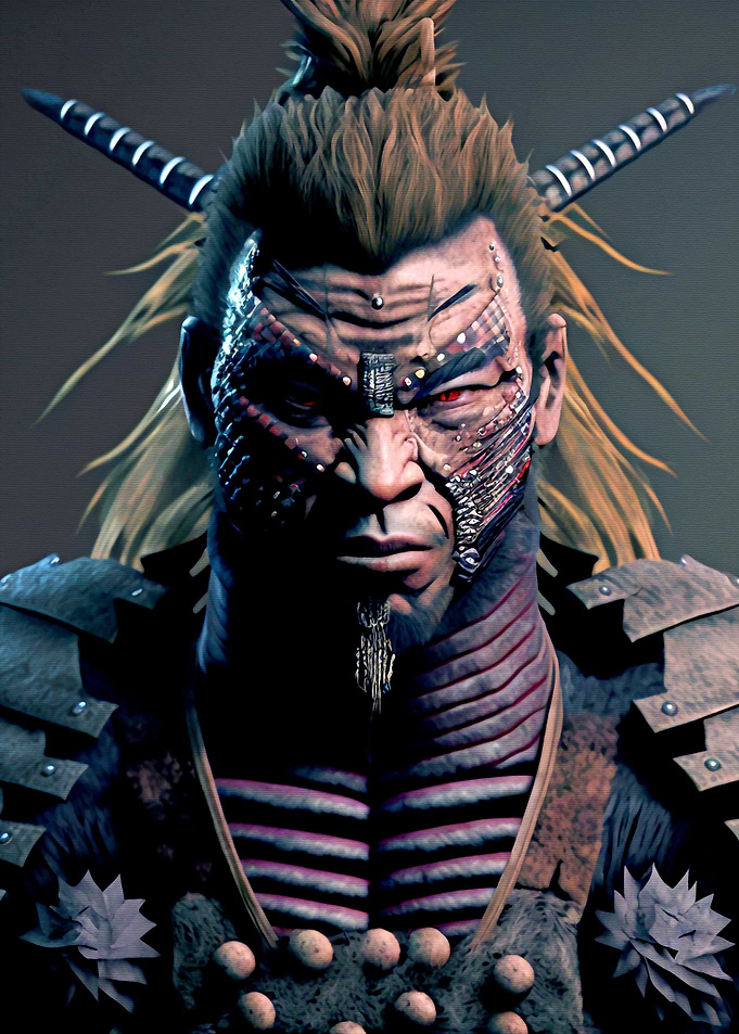 Samurai Oni Mask