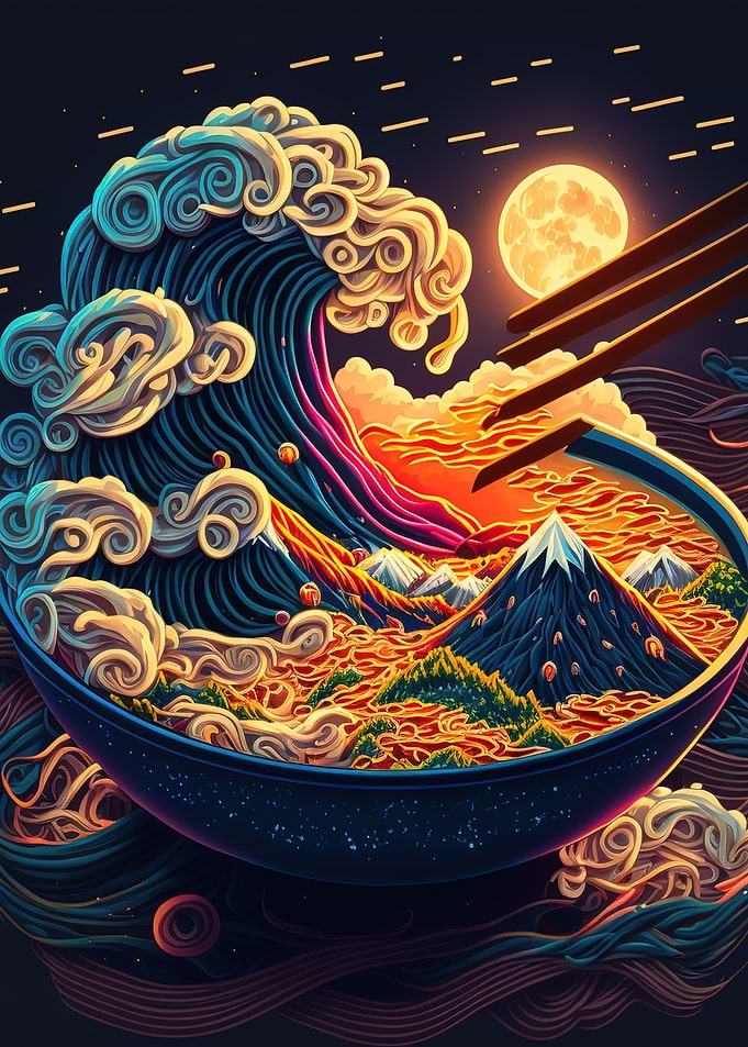 ramen japan neon