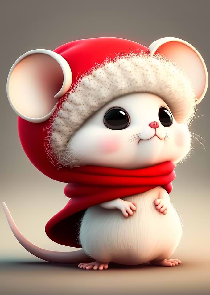 cute mouse chibi