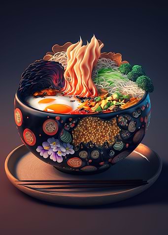 ramen japan neon