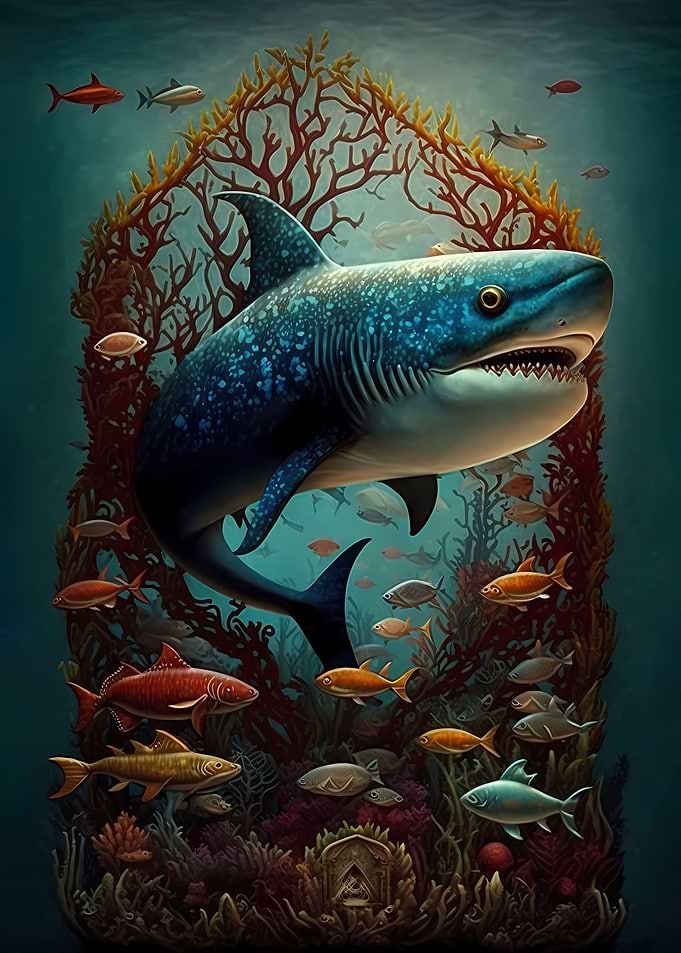 Shark Fairytale like