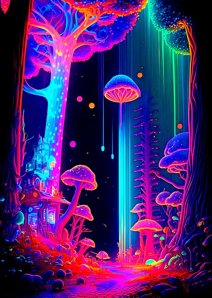 Colorful Forest