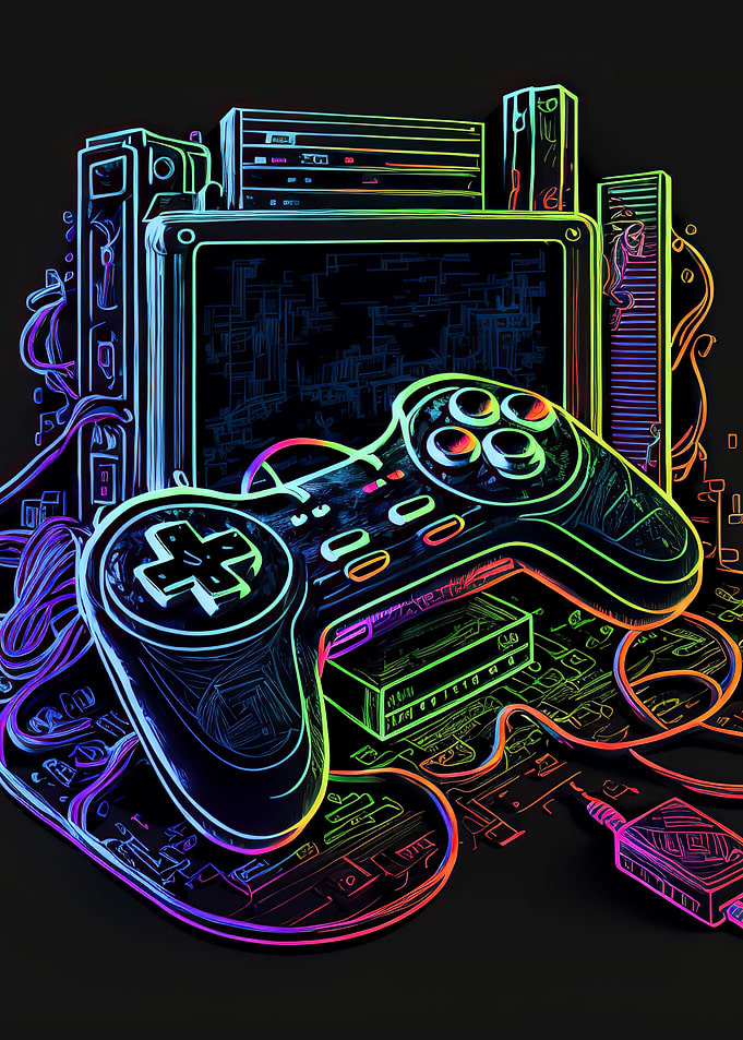 Neon game