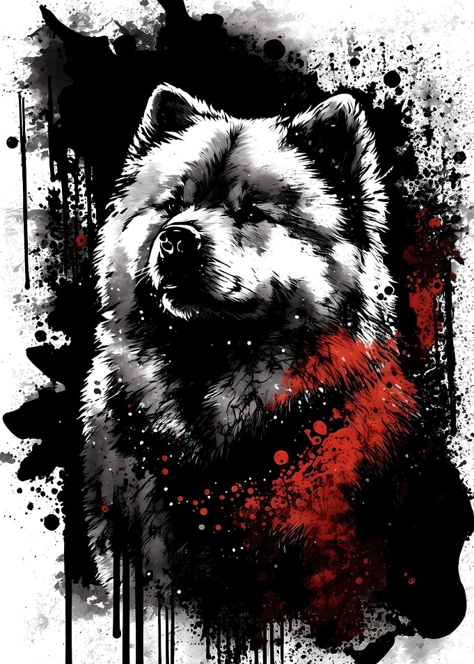 Chow Chow Portrait