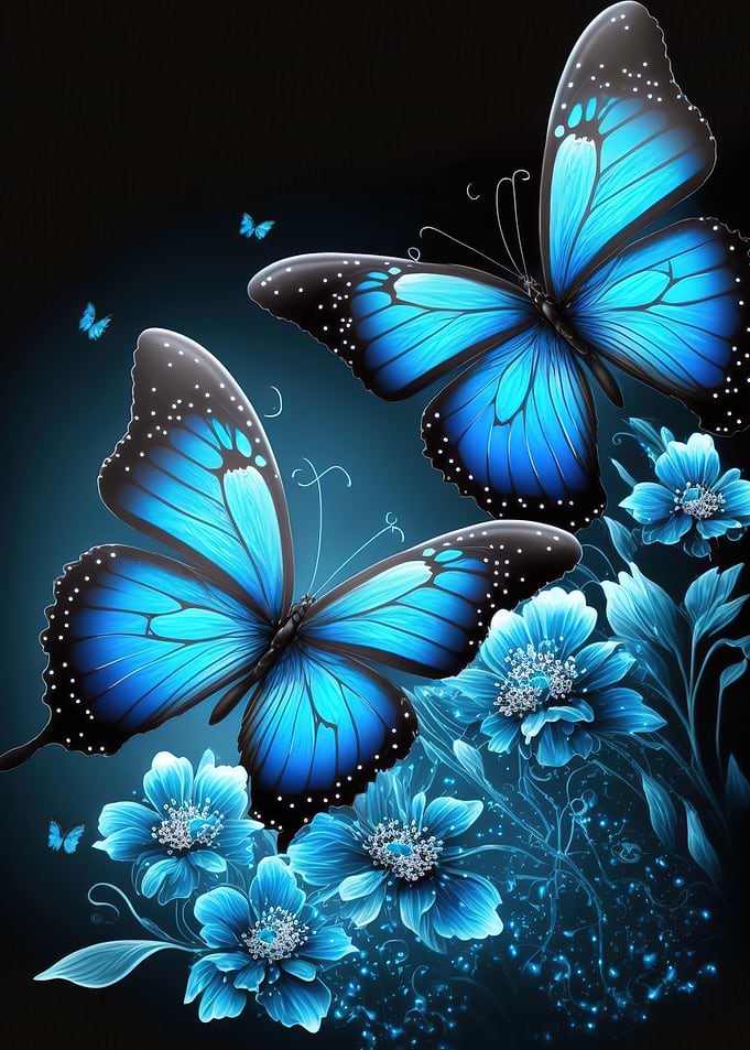 flower butterfly