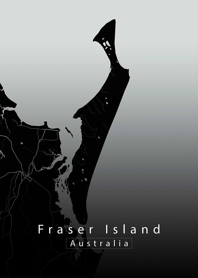 Fraser Island Map