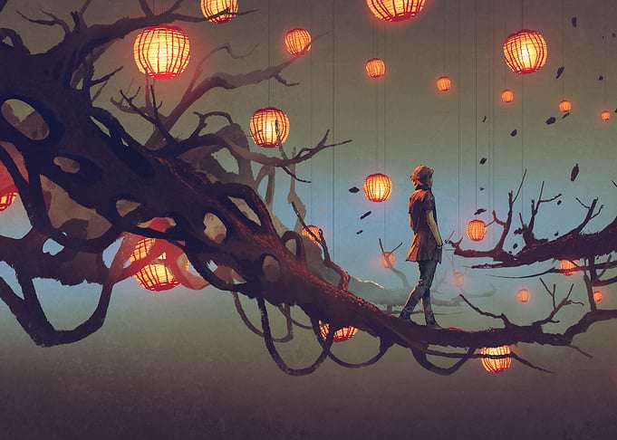 red lanterns