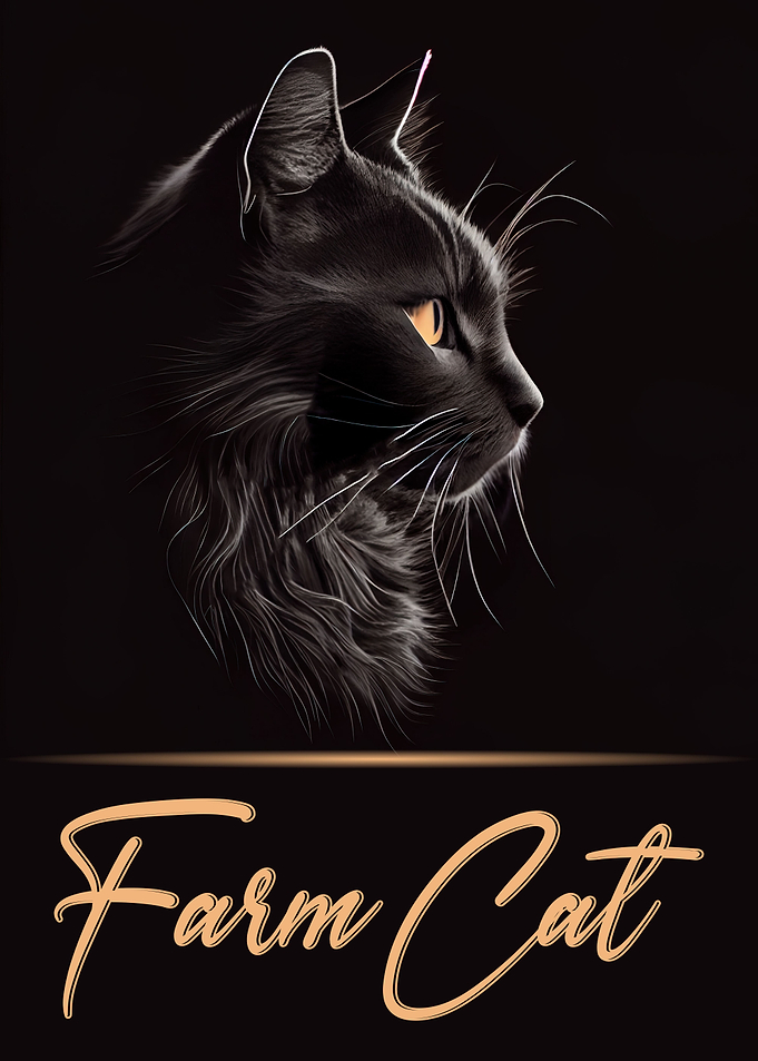 Elegant Farm Cat