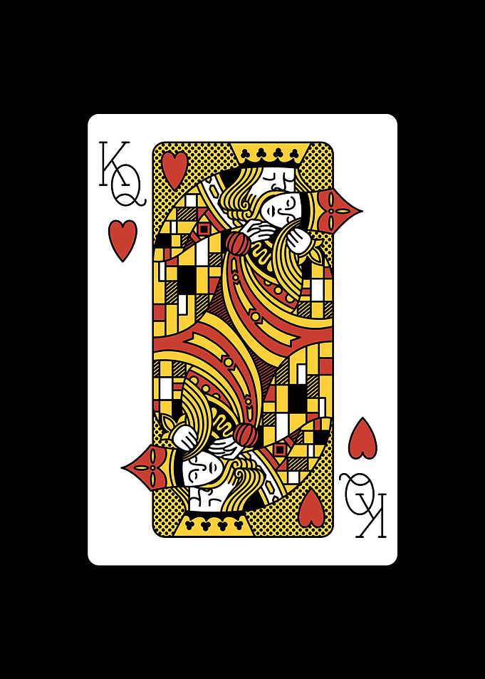 The Kiss Playing Card Klim