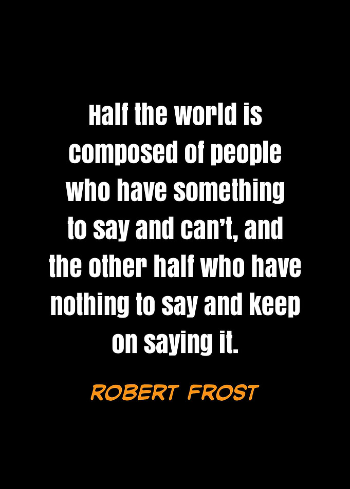 quote Robert frost