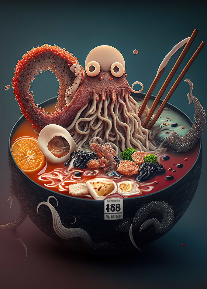 Octopus Ramen