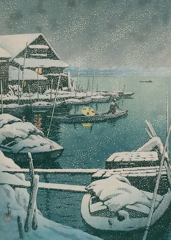 Snow at Mukojima