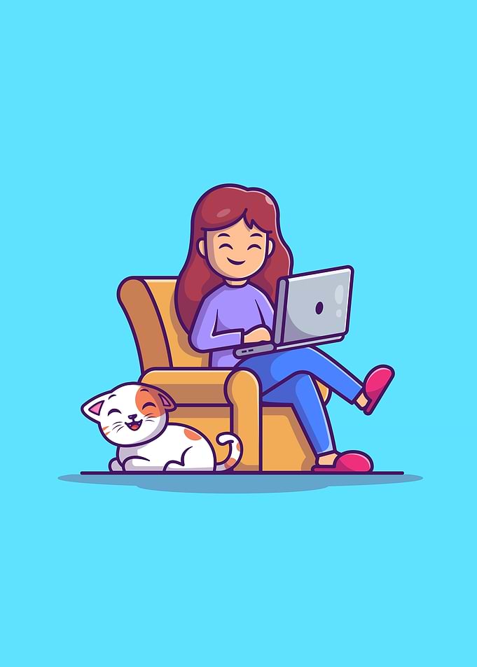 Women Working On Laptop